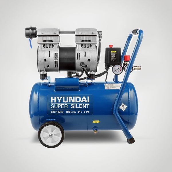 Компресор повітряний Hyundai HYC 1824 S (безмасляний) 100106 фото