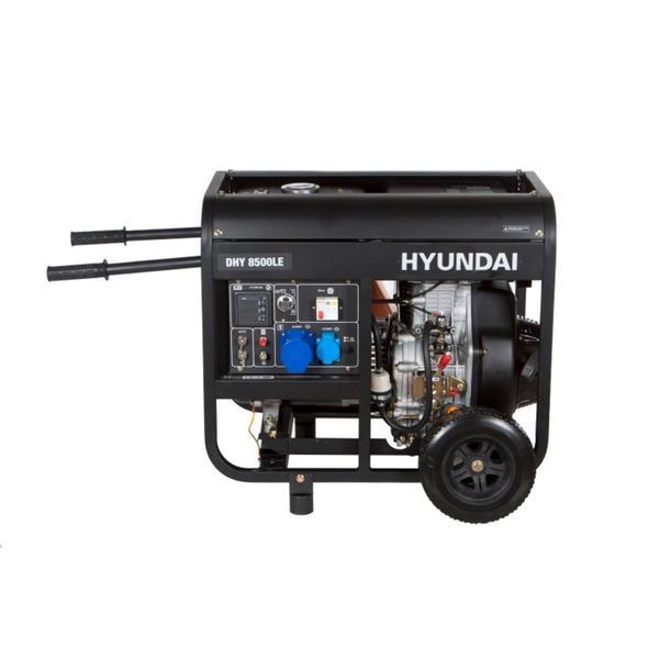 Генератор дизельний Hyundai DHY 8500LE G7124 фото