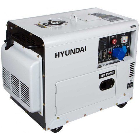 Генератор дизельний Hyundai DHY 8500SE G7130 фото