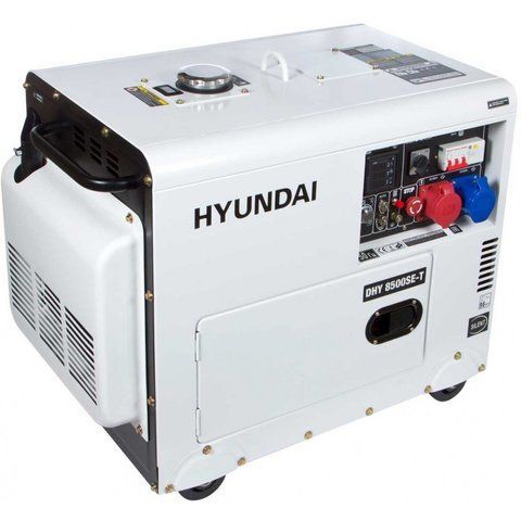 Генератор дизельний Hyundai DHY 8500SE-T G7133 фото